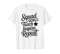 Appréciation des Enseignants - Objectifs Scolaires Amusants pour enseigner en Classe T-Shirt