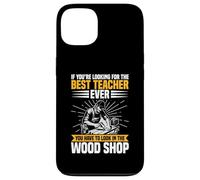 Appréciation des Enseignants Woodworker The Best Woodshop Teacher Coque pour iPhone 13