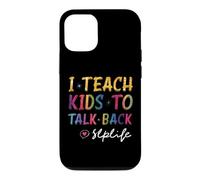 Appréciation des professeurs SLP J'apprends aux Enfants à Parler de la Vie SLP Coque pour iPhone 12/12 Pro