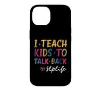 Appréciation des professeurs SLP J'apprends aux Enfants à Parler de la Vie SLP Coque pour iPhone 14