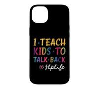 Appréciation des professeurs SLP J'apprends aux Enfants à Parler de la Vie SLP Coque pour iPhone 14 Plus