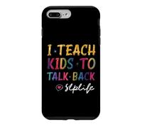 Appréciation des professeurs SLP J'apprends aux Enfants à Parler de la Vie SLP Coque pour iPhone 7 Plus/8 Plus