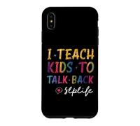 Appréciation des professeurs SLP J'apprends aux Enfants à Parler de la Vie SLP Coque pour iPhone XS Max