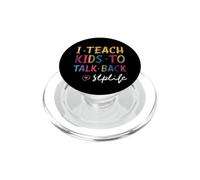 Appréciation des professeurs SLP J'apprends aux Enfants à Parler de la Vie SLP PopSockets PopGrip pour MagSafe