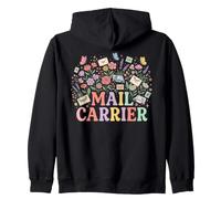 Appréciation des Travailleurs postaux Floraux du Transporteur de courrier Sweat à Capuche