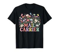 Appréciation des Travailleurs postaux Floraux du Transporteur de courrier T-Shirt