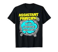 Appréciation du Chef d'école de Super-héros Adjoint Principal T-Shirt Graphique avec Valeur