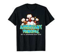 Appréciation du Chef d'école de Super-héros Adjoint Principal T-Shirt Graphique avec Valeur, Homme, Noir, M