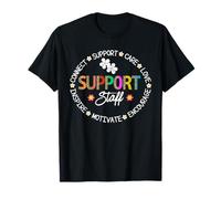Appréciation du Personnel de Soutien Leopard Week pour la rentrée Scolaire des Femmes T-Shirt