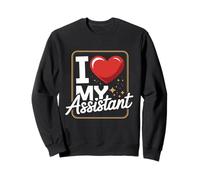 Appréciation du secrétaire administratif « I Love My Assistant Admin Secretary » Sweatshirt