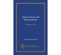 Appreciations and depreciations: Irish literary studies