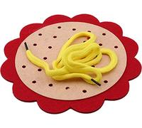 Apprendre à Attacher Le Jouet de Conseil éducatif de Perforation de Chaussure pour Les sOpération Facile