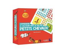 Apprendre À Calculer Avec Le Jeu Des Petits Chevaux Ms-Gs-Cp Et Enseignement Spécialisé - Contient 3 Plateaux De Jeu, 36 Pions, 6 Dés