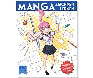 Apprendre à dessiner du manga : pour les débutants et les confirmés, livre de coloriage anime et manga avec instructions (français non garanti) + conseils - étape par étape pour le premier livre de