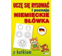 Apprendre à dessiner et à apprendre des mots allemands avec un chaton
