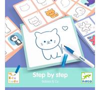 Apprendre à Dessiner Pas à Pas Babies et Co - Djeco