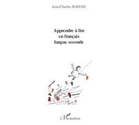 Jean-Charles Rafoni – Apprendre à lire en français langue seconde – Méthode de langue – Broché