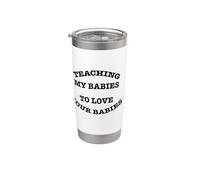 Apprendre à mes bébés à aimer vos bébés One Race Kindness Gobelet isotherme en acier inoxydable double paroi