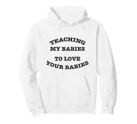 Apprendre à Mes bébés à Aimer Vos bébés One Race Kindness Sweat à Capuche