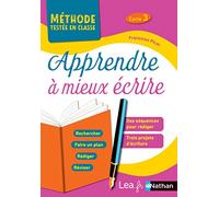 Apprendre À Mieux Écrire Cycle 3 - Programme 2016