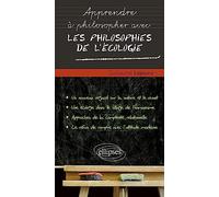 Apprendre à philosopher avec les philosophies de l'écologie