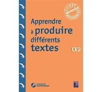 Apprendre à produire différents textes CE2 + Téléchargement Chambon Christelle (Auteur), Pierre Colin (Auteur), Jean-Claude Caron (Collection dirigée par)