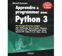 Gérard Swinnen – Apprendre à programmer avec Python 3 – Objet, multithreading – Broché