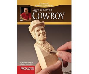 Apprendre à sculpter un cowboy (livret) : guide de compagnon pour le bâton d'étude de cowboy