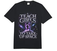 Apprendre aux Filles à Prendre l'espace féminisme Comfort Colors Adult Heavyweight T-Shirt