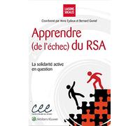 Apprendre (de l'échec) du RSA: La solidarité active en question.