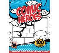 APPRENDRE DESSIN MANGA: Activités Manuelles De Papier Comics Pour Entrainer Les Enfants À Écrire Et À Dessiner Avec Des Planches Guidées Et Des Bulles De Dialogue