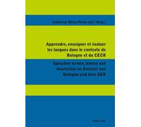 Apprendre, Enseigner Et Évaluer Les Langues Dans Le Contexte De Bologne Et Du Cecr