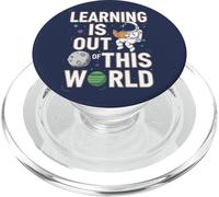 Apprendre est Hors de ce Monde Astronaute Spatial PopSockets PopGrip pour MagSafe