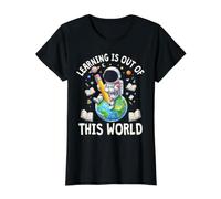 Apprendre est Hors de ce Monde cole d'astronautes T-Shirt Graphique avec Valeur