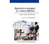 Apprendre et enseigner en milieux difficiles - sélection d'articles du bulletin "XYZep" - INRP CENTRE ALAIN SA - Ens Lyon-Inrp - broché - Essai