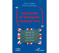 Apprendre Et Enseigner L'anglais Oral