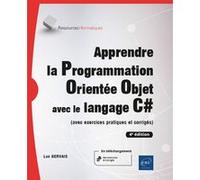 Apprendre La Programmation Orientée Objet Avec Le Langage C#