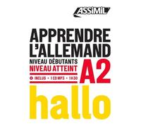 Apprendre L'Allemand - niveau A2: Book + 1 CD Mp3