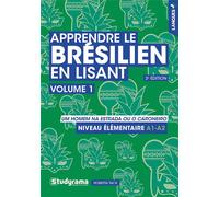 Apprendre le brésilien en lisant (vol. 1) - Niveau élémentaire (A1-A2) O homem na estrada ou o caroneiro - Roberta Tack - Studyrama Eds - Poche - Méthode de langue