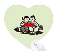 Apprendre Le Rouge en Chine Jeux de Tapis de Souris en Forme de Coeur