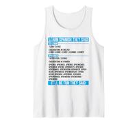 Apprendre l'espagnol Ils Ont Dit l'humour de conjugaison Débardeur