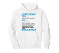 Apprendre l'espagnol Ils Ont Dit l'humour de conjugaison Sweat à Capuche