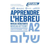 Sarit Bortolussi & Iris Pettel – Apprendre l'hébreu – Niveau Débutants A2 – Livre + 1 CD MP3