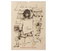 Apprendre l'italien en images, Version française (Calendrier mural 2026 DIN A3 portrait), Calendrier CALVENDO mensuel