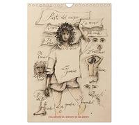 Apprendre l'italien en images, Version française (Calendrier mural 2026 DIN A4 portrait), Calendrier CALVENDO mensuel