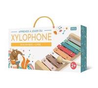 Apprends à jouer du xylphone: Jeux en bois + livre