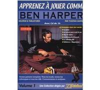 Apprenez A Jouer Comme Ben Harper Par J.J. Rebillard + Cd G