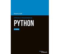 Apprenez à programmer en Python - 4e