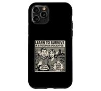 Apprenez à survivre dans Une Apocalypse Dystopique Retro Comic Ad Coque pour iPhone 11 Pro