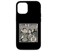 Apprenez à survivre dans Une Apocalypse Dystopique Retro Comic Ad Coque pour iPhone 12/12 Pro